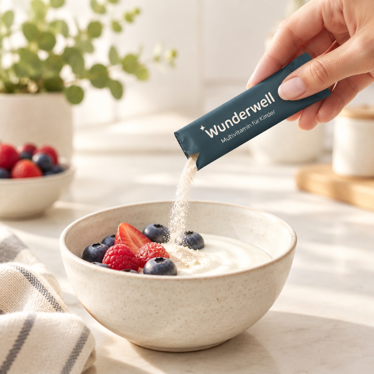 Stick ins Joghurt